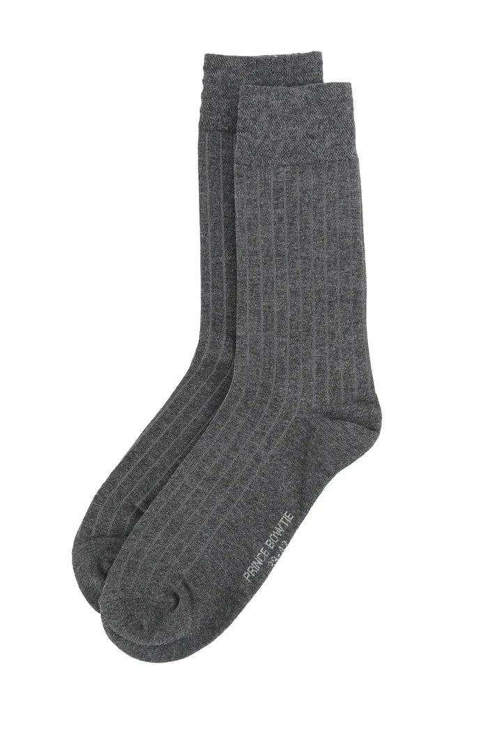 Herren Socken aus Baumwolle – Rippstruktur