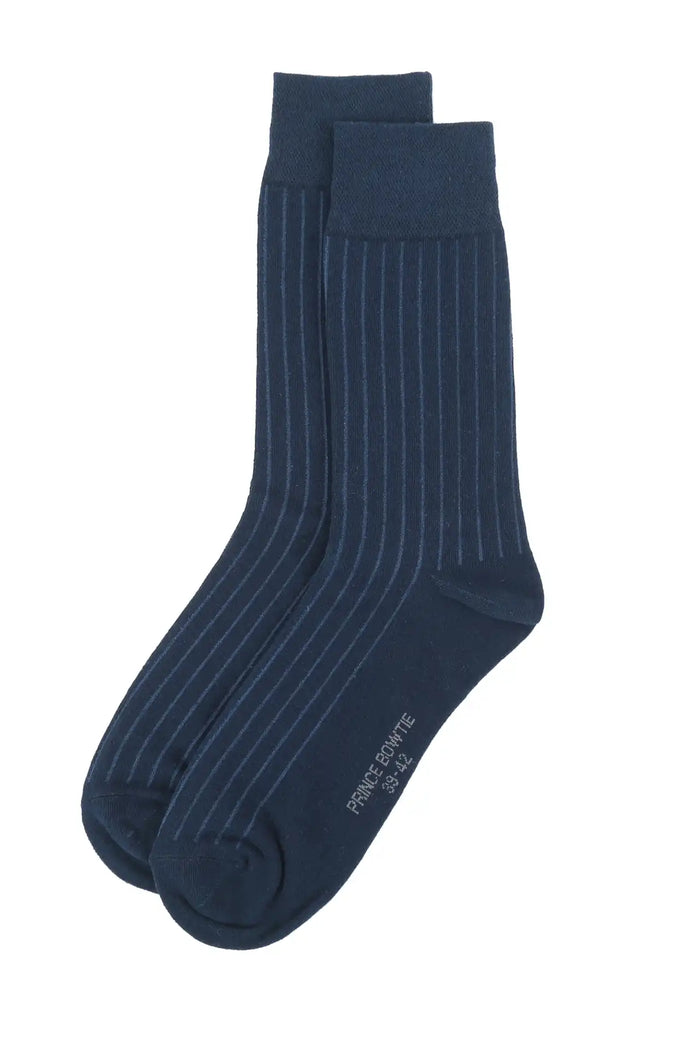 Herren Socken aus Baumwolle – Rippstruktur