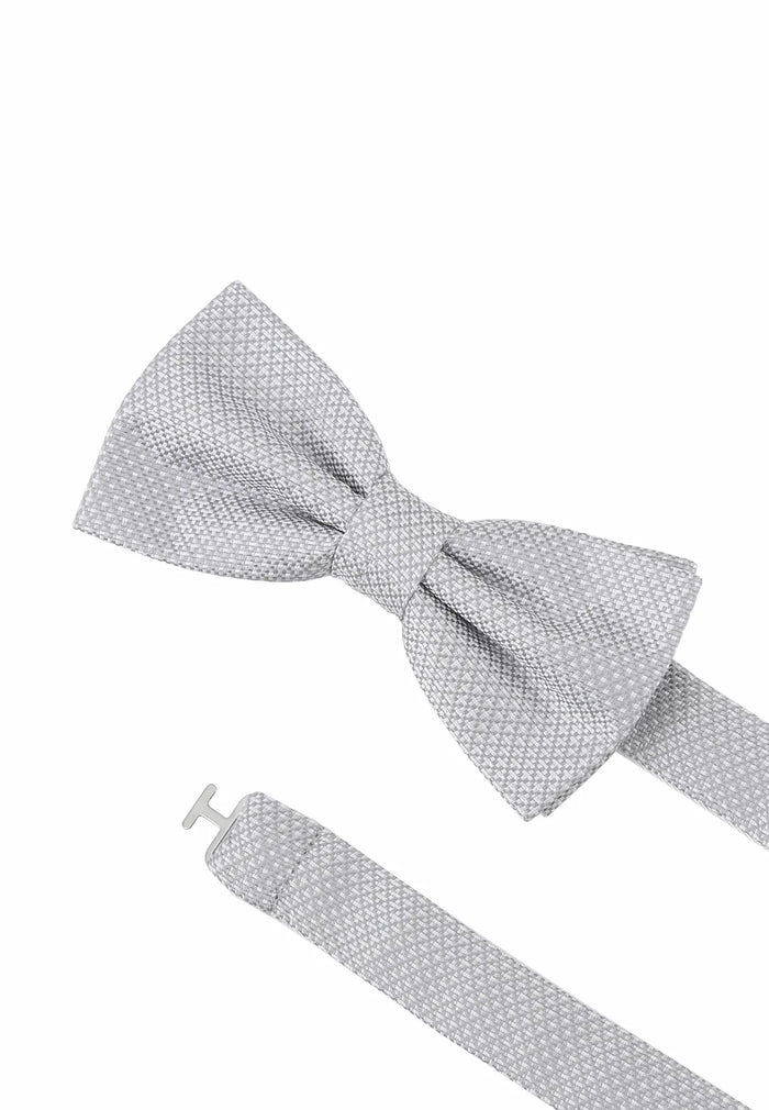Fliege & Einstecktuch Set – Feinstruktur