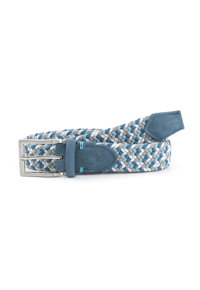Flechtgürtel Herren elastisch - Multicolor