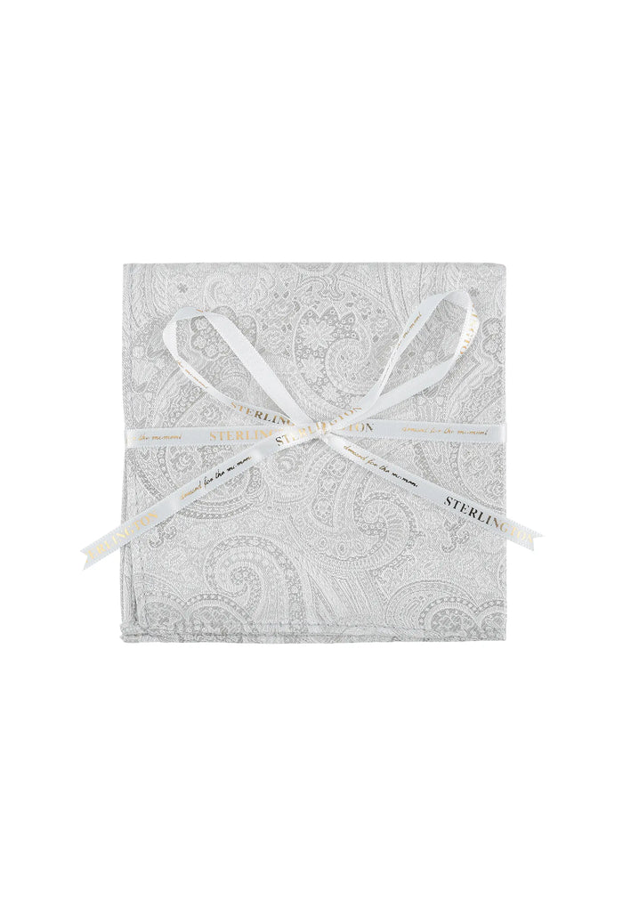 Einstecktuch Herren Hochzeit aus Seide – Paisley
