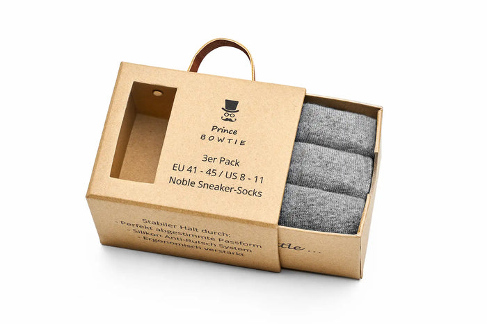 Sneaker Socken Herren 3er Pack
