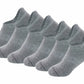 (Grau) Sneaker Socken Herren 3er Pack – Gesamtansicht alle Paare