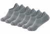 (Grau) Sneaker Socken Herren 3er Pack – Gesamtansicht alle Paare