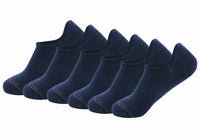 (Dunkelblau) Sneaker Socken Herren 3er Pack – Gesamtansicht alle Paare