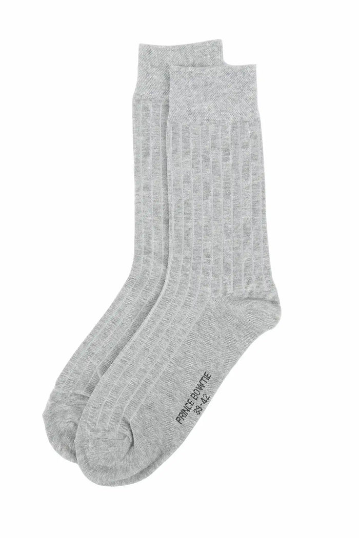 Herren Socken aus Baumwolle – Rippstruktur