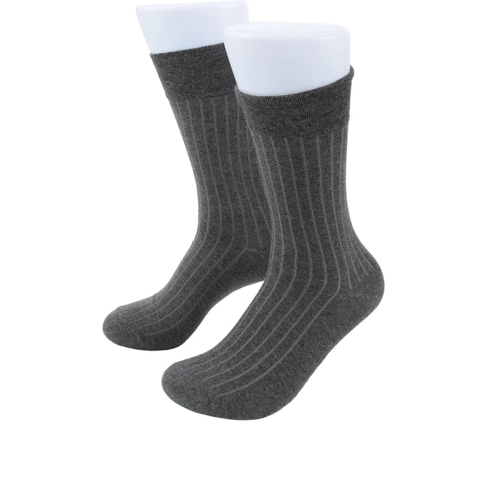 Herren Socken aus Baumwolle – Rippstruktur