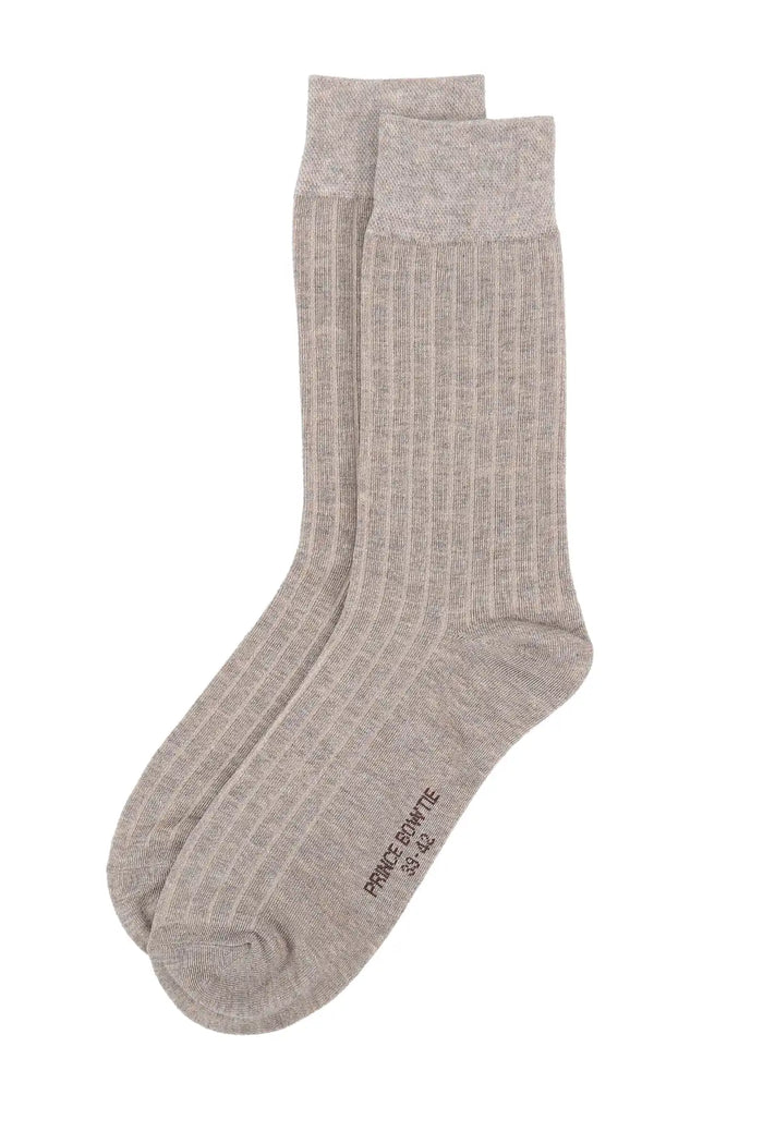 Herren Socken aus Baumwolle – Rippstruktur