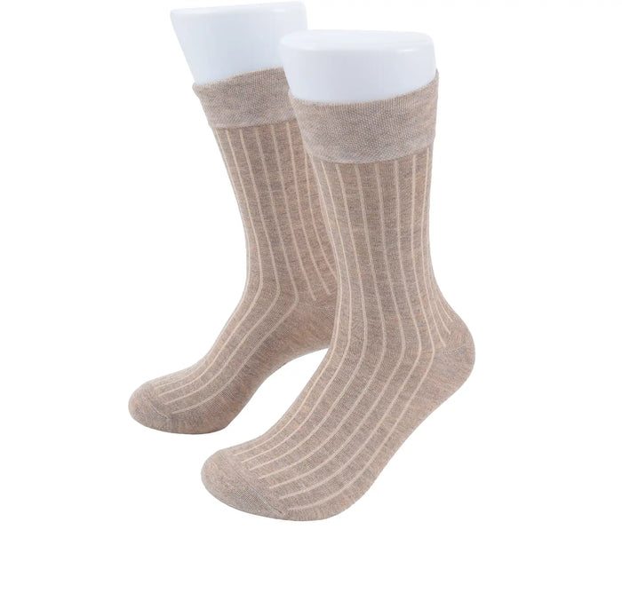 Herren Socken aus Baumwolle – Rippstruktur