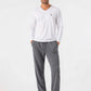 (Grau) Herren Lounge Hose – Ganzkörper-Look mit Lounge-Shirt