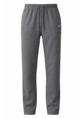 (Grau) Herren Lounge Hose mit offenem Beinabschluss