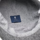 (Grau) Ballonmütze Tweed – Innenseite mit Prince Bowtie Label