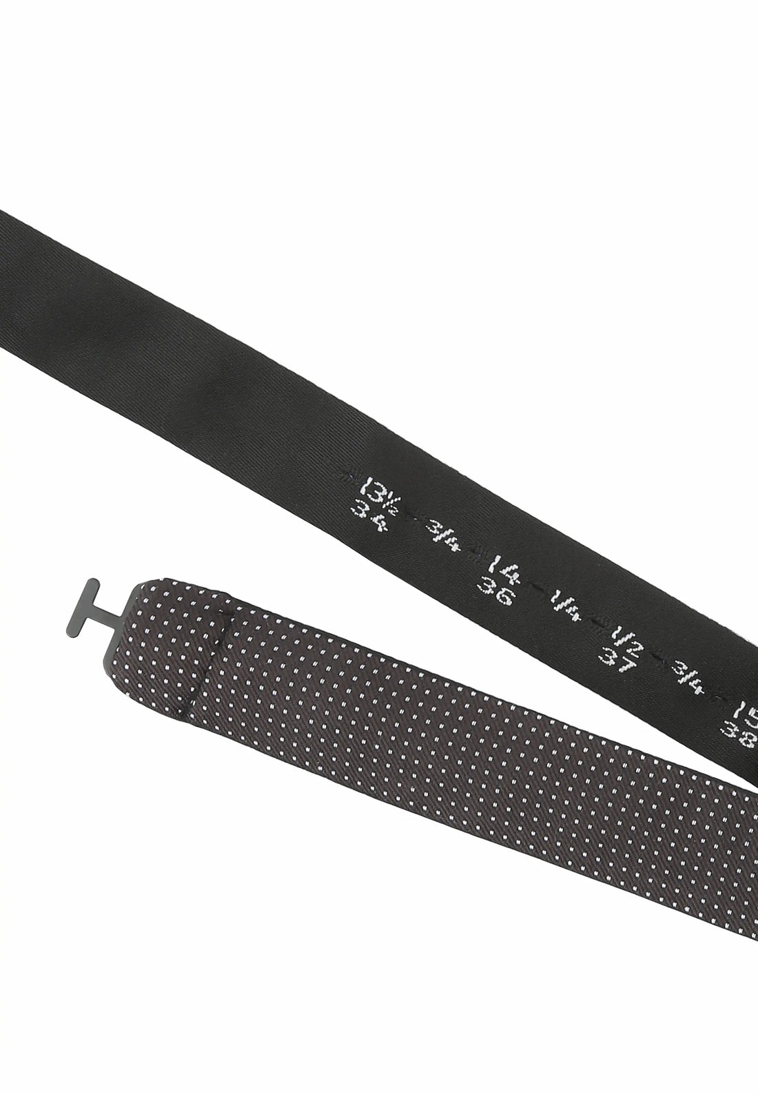 (Dunkelbraun) fliege herren groessenband kragenweite einstellbar detail