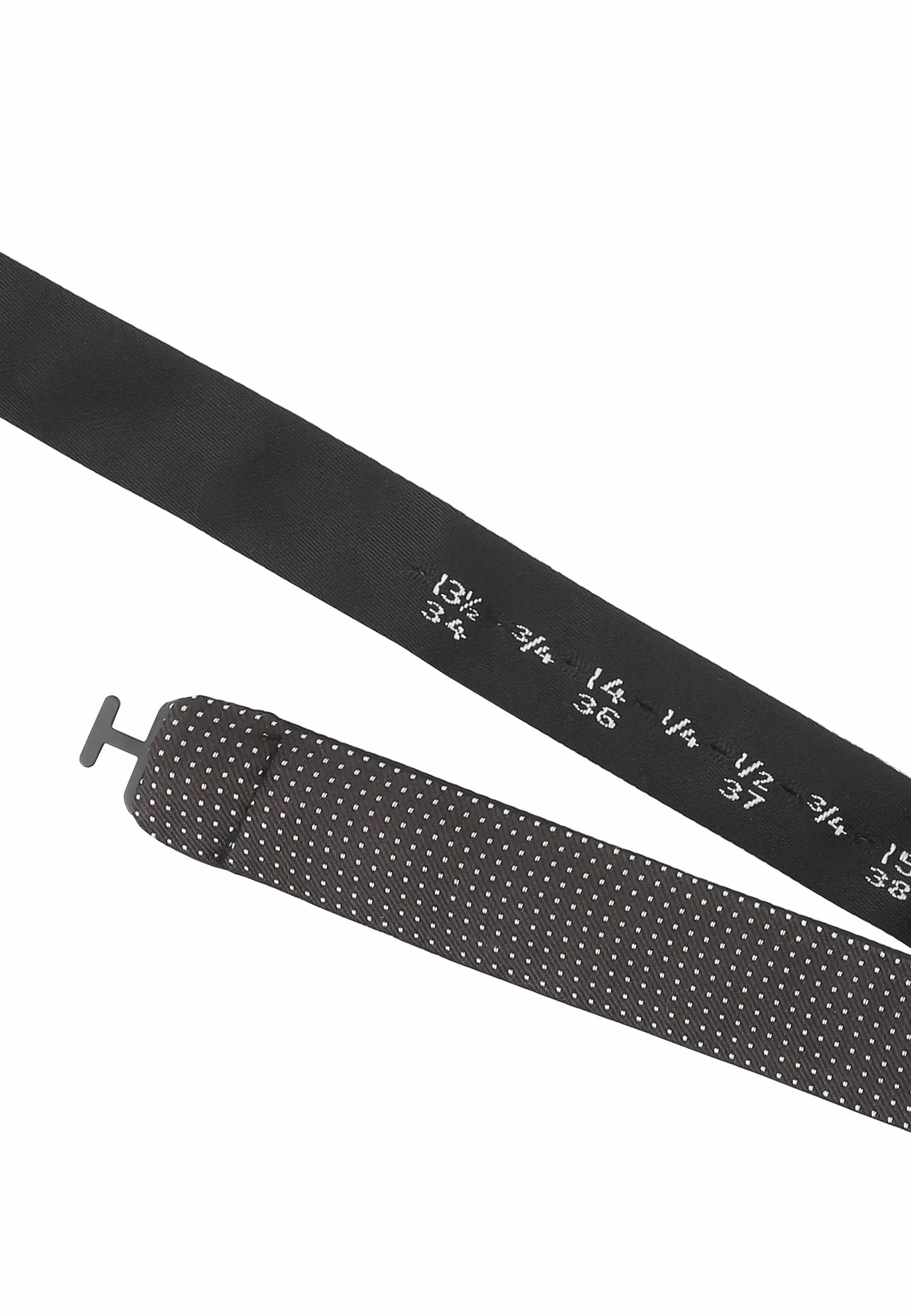 (Dunkelbraun) fliege herren groessenband kragenweite einstellbar detail