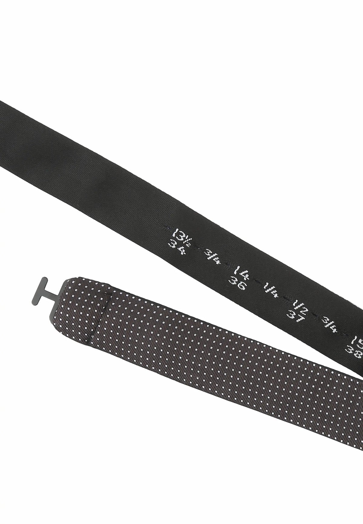 (Dunkelbraun) fliege herren groessenband kragenweite einstellbar detail