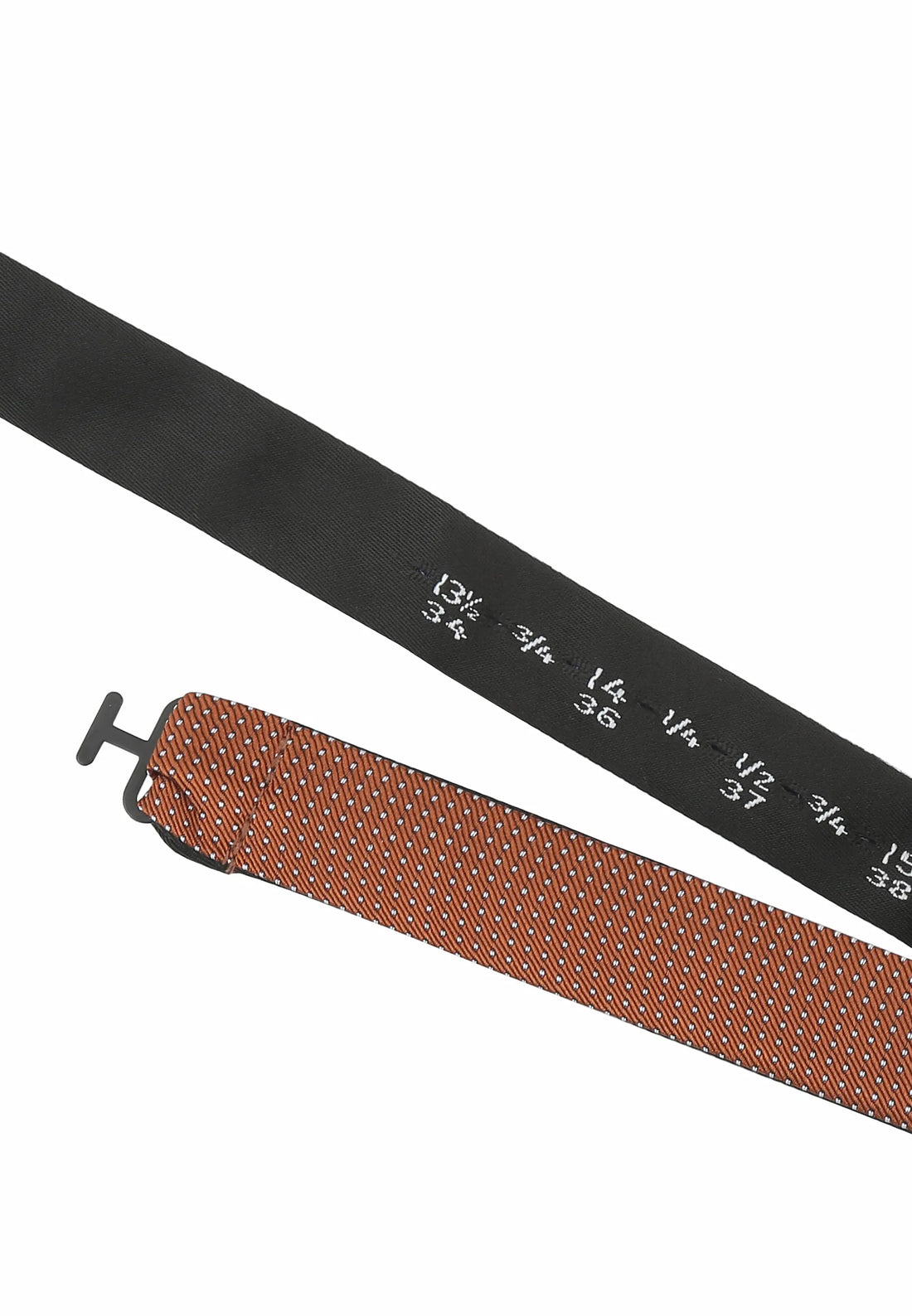 (Bronze) fliege herren groessenband kragenweite einstellbar detail