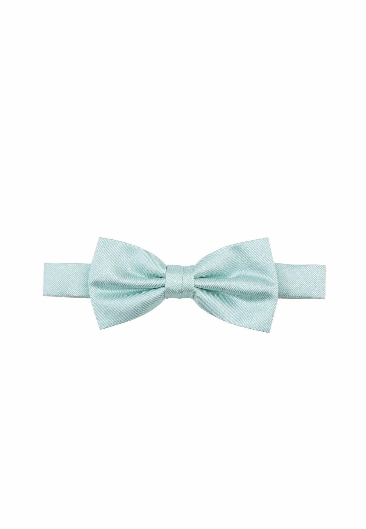 Fliege Herren aus Seide - Uni Pastellfarben - Mint
