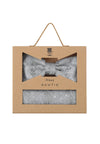 (Mint) Fliege Einstecktuch Set Paisley Seide – Geschenkverpackung Prince Bowtie