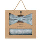 (Petrol) Fliege Einstecktuch Set Paisley Seide – Geschenkverpackung Prince Bowtie