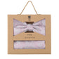 (Rosa) Fliege Einstecktuch Set Paisley Seide – Geschenkverpackung Prince Bowtie