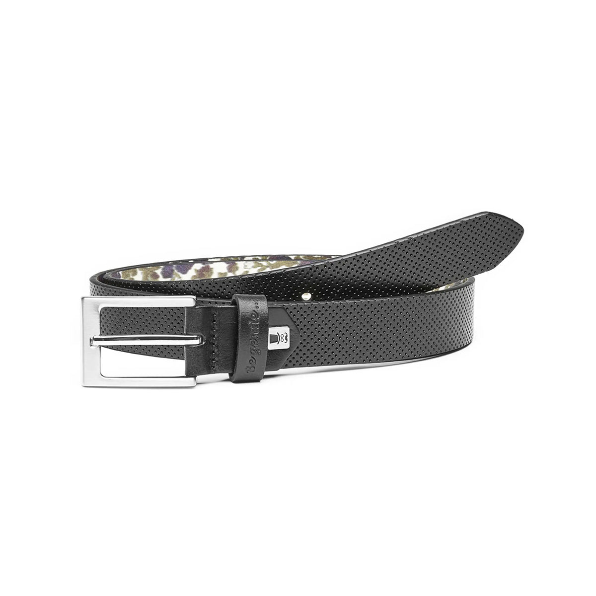 Ledergürtel Herren 3,0 cm – Echtleder - Schwarz / 85
