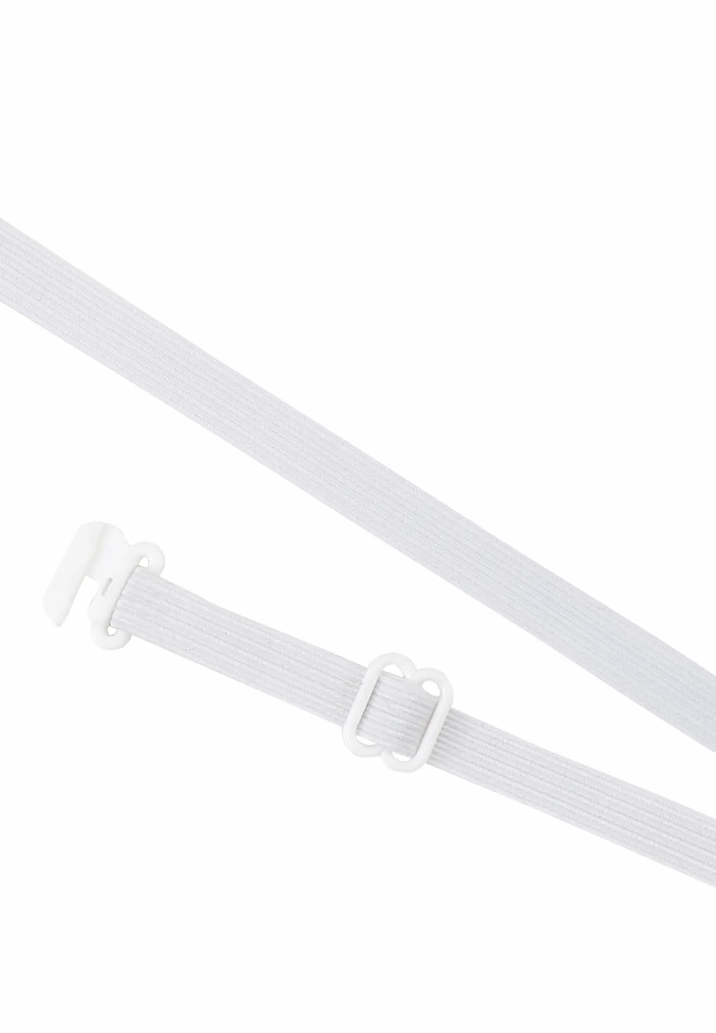 (Grau) Verstellbarer Gummiband-Verschluss der Kids Fliege – Detailaufnahme auf weißem Hintergrund