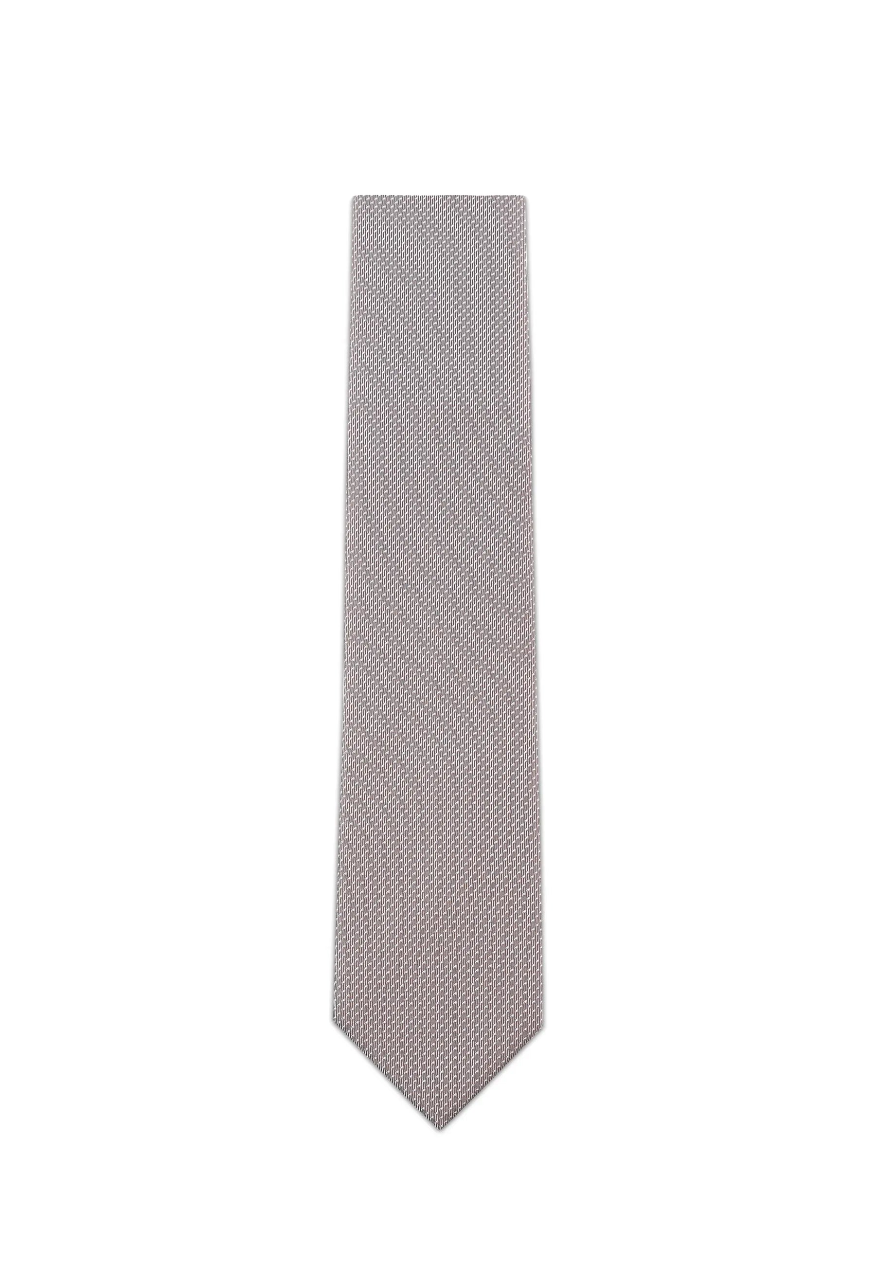 (Beige) picote seidenstruktur herren krawatte muster close up