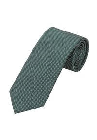 (Dunkelgrün) krawatte herren 100 prozent seide picote 7 cm gerollt