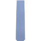 (Hellblau) Uni Krawatte 7cm–7.5cm flach Frontansicht