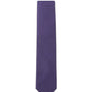 (Dunkellila) Uni Krawatte 7cm–7.5cm flach Frontansicht