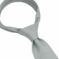 (Mint) Seidenkrawatte mit Knoten-Detail, florales Muster, elegante Struktur