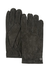 (Dunkelbraun) Wildlederhandschuhe Herren – Produktansicht