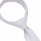 (Weiß) Picoté Krawatte Herren 100% Seide 6cm gebundenes Detail