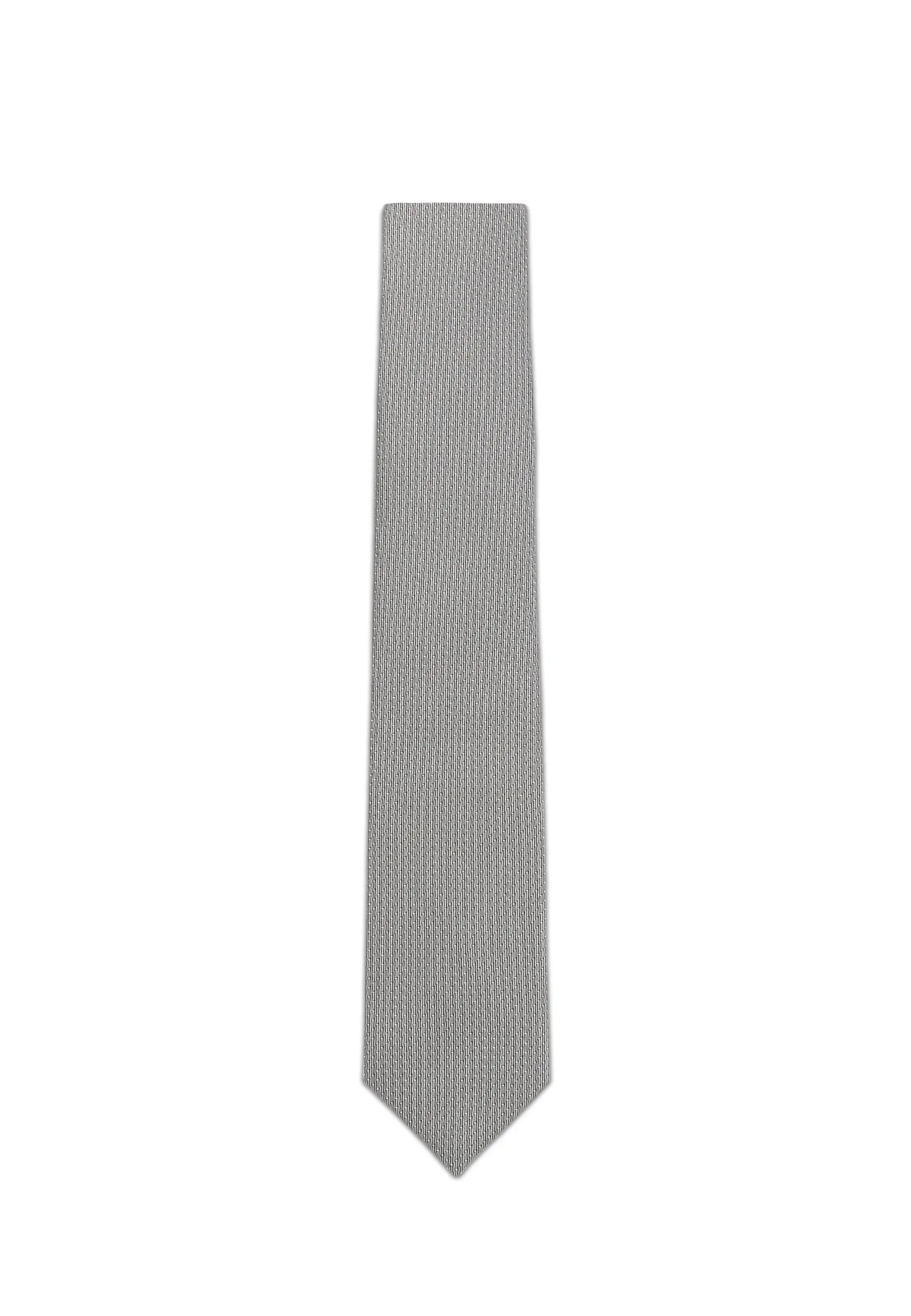 (Hellbeige) Picoté Krawatte Herren 100% Seide 6cm Produktansicht