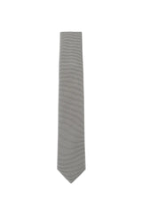 (Hellbeige) Uni Seidenkrawatte Herren 6cm schmal in voller Länge