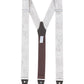 (Beige) Hosenträger Herren Paisley Seide – Y-Form Rückansicht mit Clips und Lederdetails