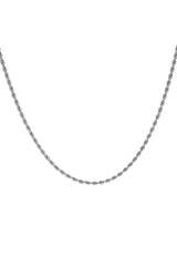 Halskette aus Edelstahl – Hanse – Silber