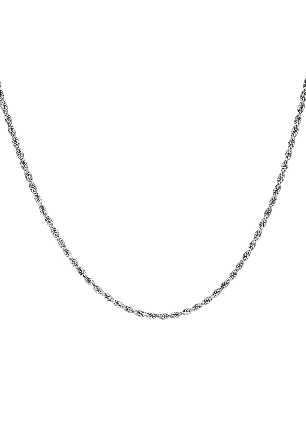 Halskette aus Edelstahl – Hanse – Silber