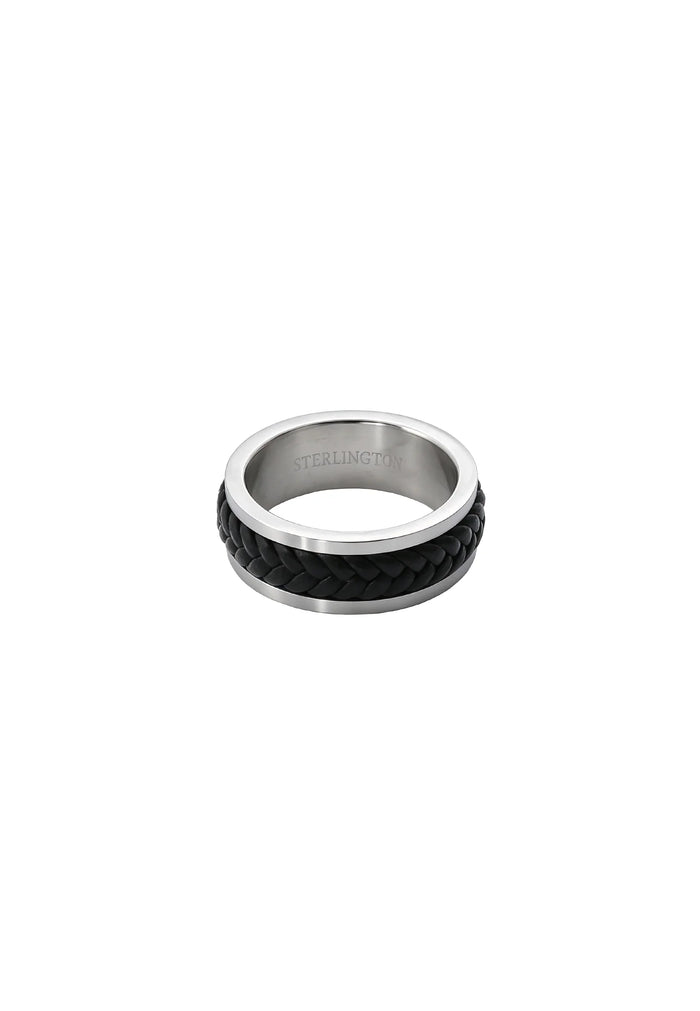 Ring aus Edelstahl & Textil – Ronin