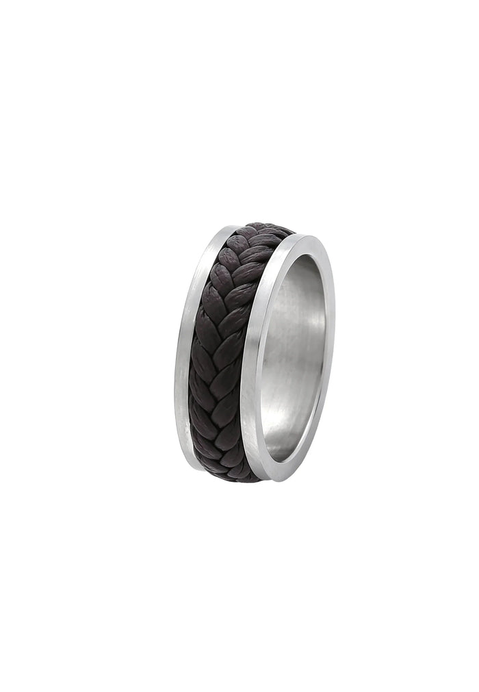 Ring aus Edelstahl & Textil – Ronin