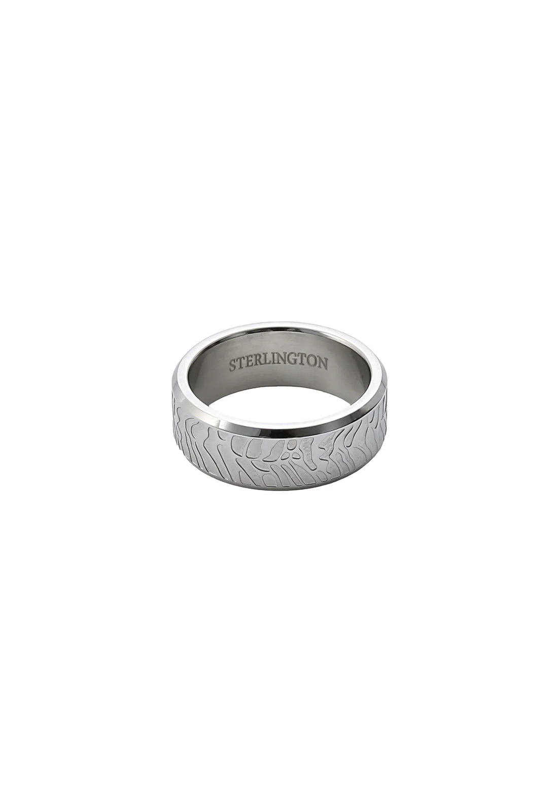 Ring aus Edelstahl – Rovere – Silber
