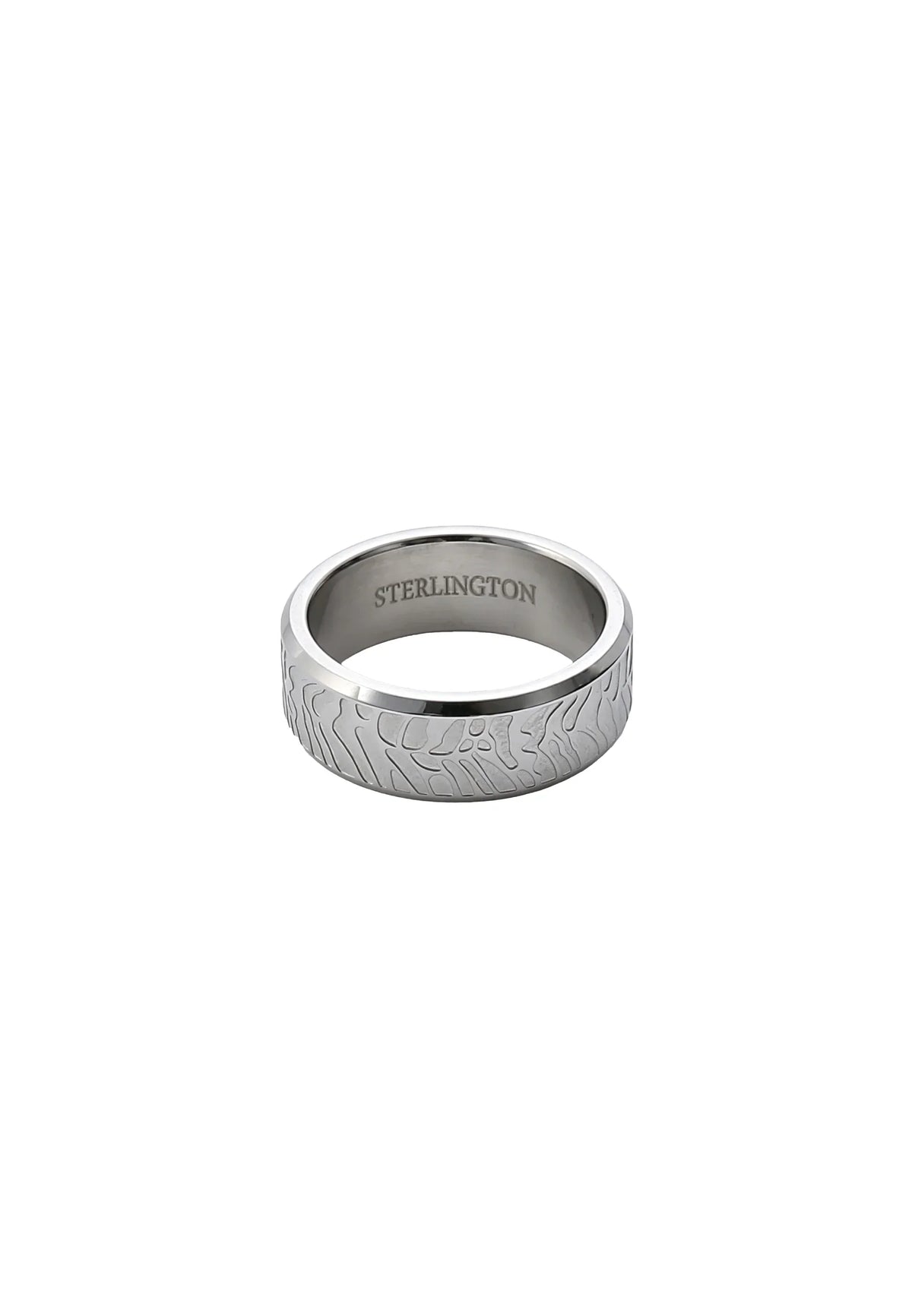 Ring aus Edelstahl – Rovere – Silber