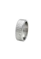 Ring aus Edelstahl – Rovere – Silber
