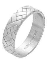 (Silber) Ring aus Edelstahl – Rigel – Detailansicht