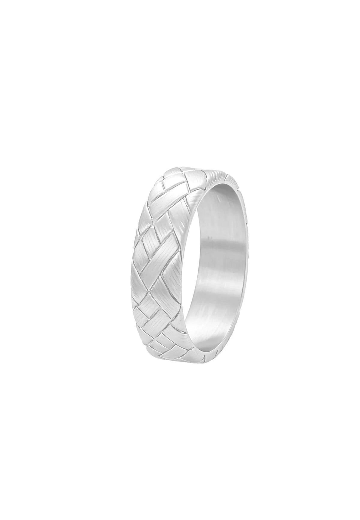 Ring aus Edelstahl – Rigel - Silber / 60