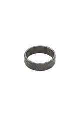 (Gun Metal) Ring aus Edelstahl – Rigel – weitere Detailansicht