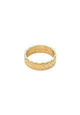 (Gold) Ring aus Edelstahl – Rigel – weitere Detailansicht