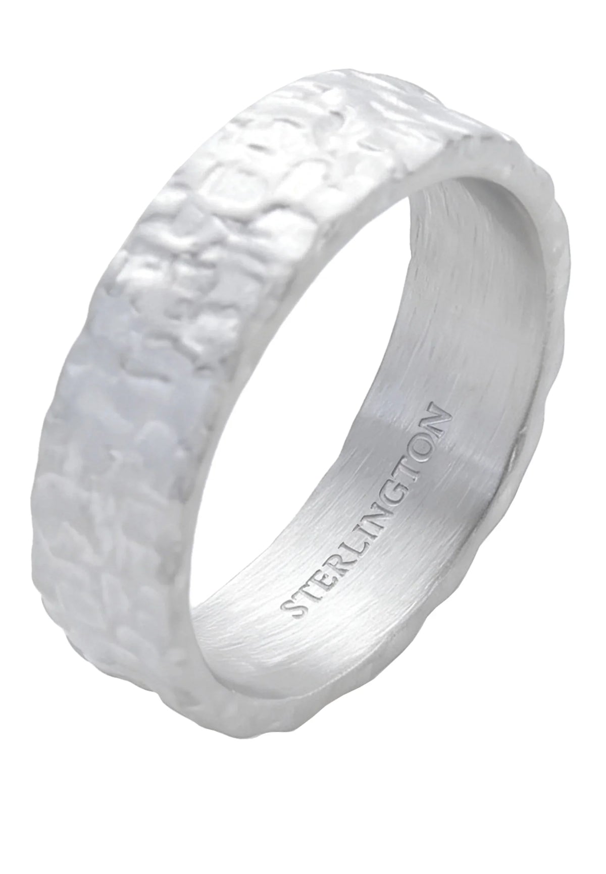 Ring aus Edelstahl – Rhone – Silber
