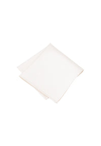 (Champagner) Einstecktuch Herren aus 100% Seide Picoté 28x28cm gefaltet