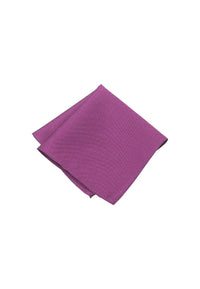 (Lila) Einstecktuch Herren aus 100% Seide Picoté 28x28cm gefaltet